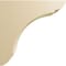 Ekena Millwork 1 3/4"W x 6"D x 6"H Small Olympic Wood Bracket, Maple BKTW01X06X06OLMA - alternate 2